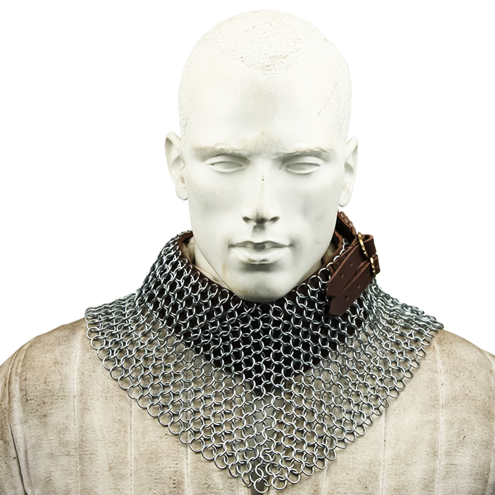 Chainmail Bishop’s Mantle Collar Knights Templar Renaissance Armor