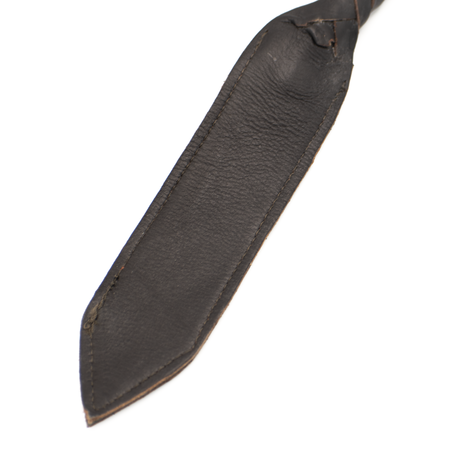 Single Tail Snake Bullwhip 3 Feet Long 16 Plaits Real Leather Dragon Whip