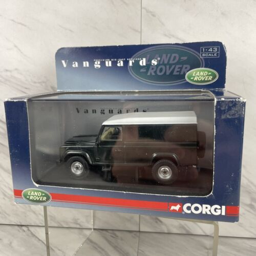 CORGI Vanguards 1:43 - Land Rover Defender Van - Epsom Green CORGI Vanguards 1:43 - Land Rover Defender Van - Epsom Green