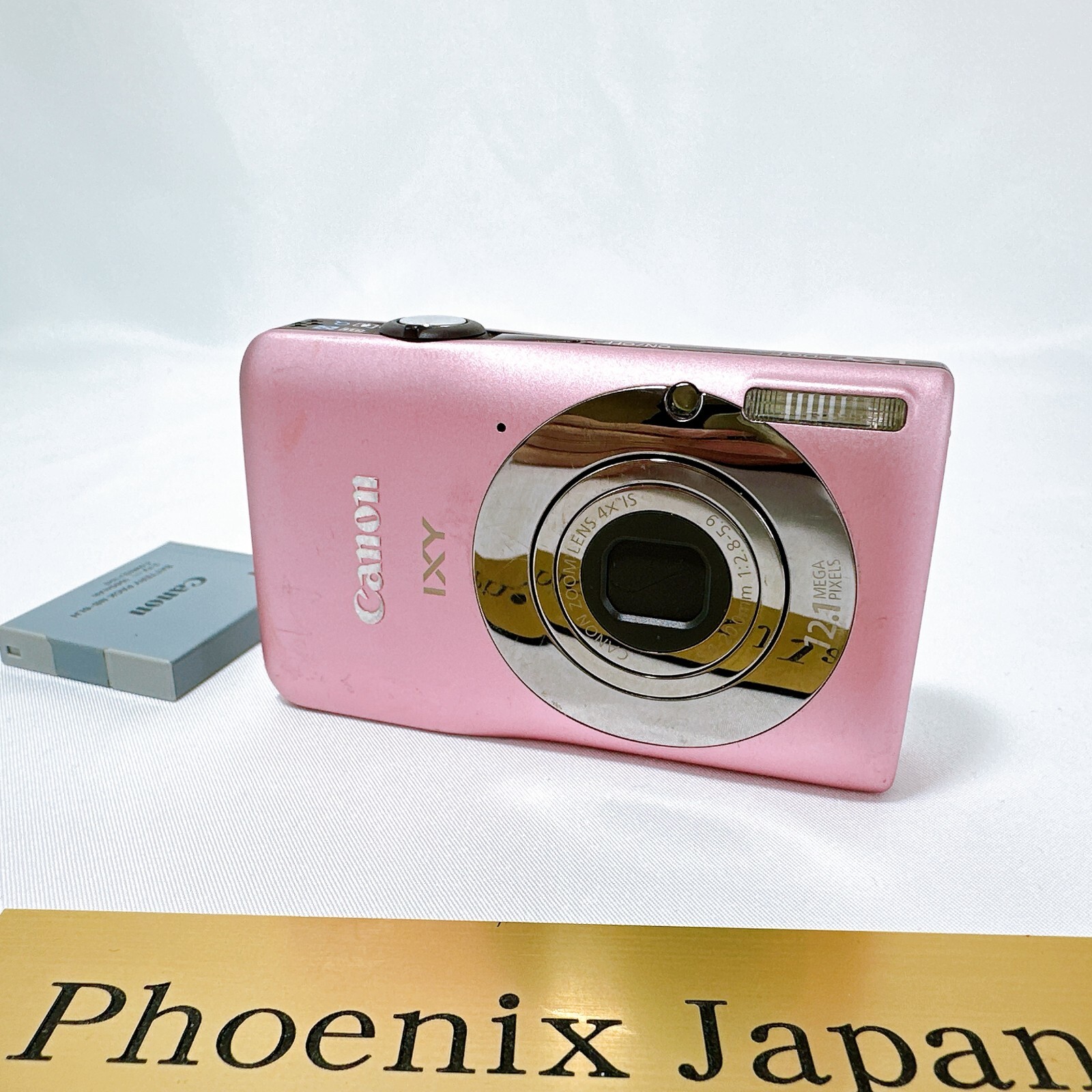 Canon キャノン 【 IXY 200F 】イクシー ピンク　ジャンク品 Canon IXY 200F Pink Compact Digital Camera Zoom Lens USED | eBay