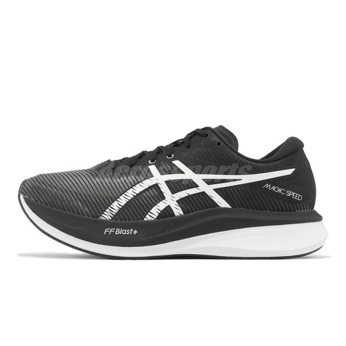 

Мужские спортивные кроссовки Asics Magic Speed 3 2E Wide Black White 1011B704-001, Черный, Magic Speed 3 2e Wide