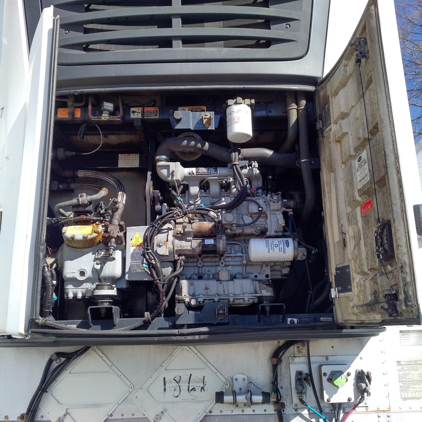 2009 Wabash 53' Reefer Trailer w/ Carrier 2500A -  unit # 29567 - SUPER CLEAN!