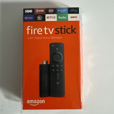 Amazon Fire TV Stick 2nd Gen Media Streamer with 2nd Gen Alexa Voice Remote