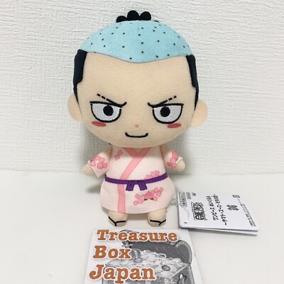 Bandai One Piece Plush Doll Wa no Kuni Country Momonosuke Stuffed Toy Anime