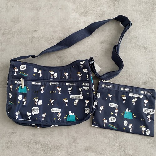 【お値下げしました】PEANUTS×Lesportsac Pouch set 3455_HC60_alt2_07a3cb37-977b-
