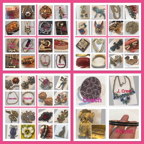 Exquisite 600PC Jewelry Lot-YSL-Panetta-Boucher-Marc Jacobs-KJL-RLM-AlexisBittar