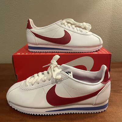 Nike Classic Cortez Leather Forrest Gump Shoes 807471-103 Women's ...
