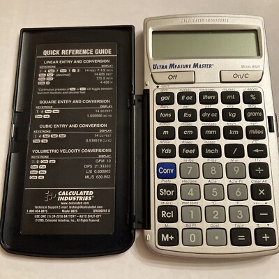 Calculated Industries Ultra Measure Master 8025 (8025) Measuring & Estimating