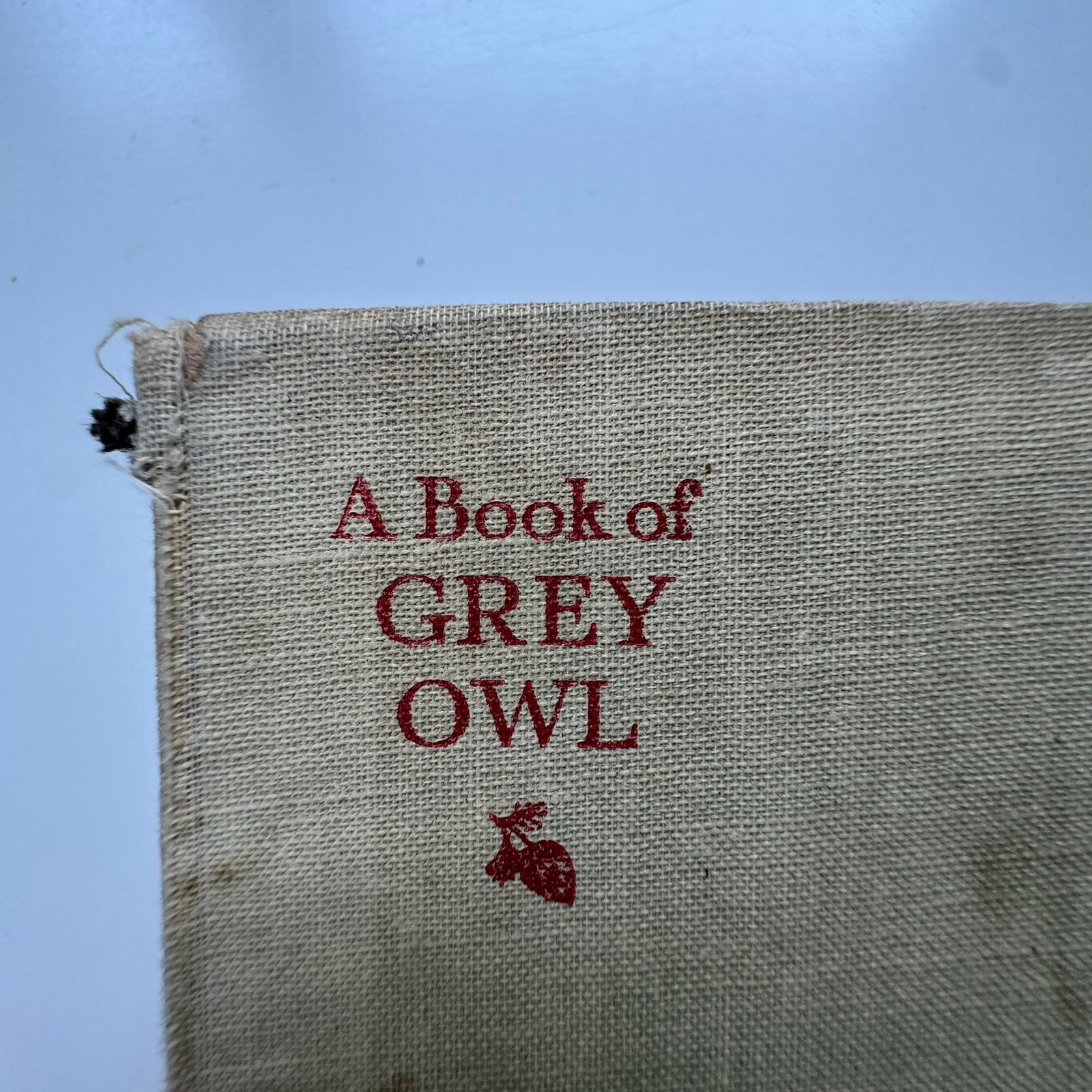 1949 A Book of Grey Owl – Wa-Sha-Quon-Asin – Peter Davies