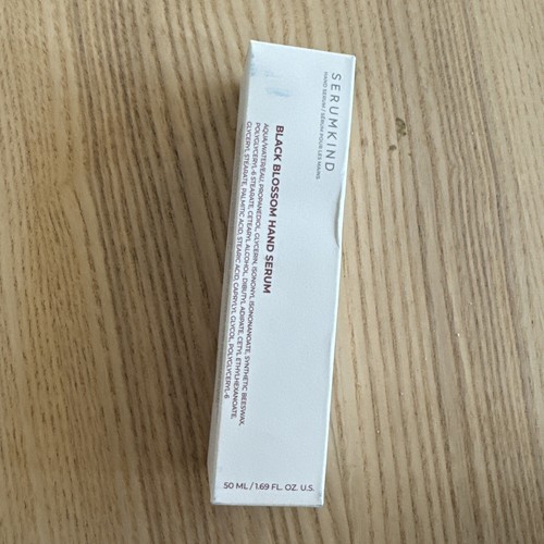 SERUMKIND Black Blossom Hand Serum 1.69oz/50ml NEW IN BOX