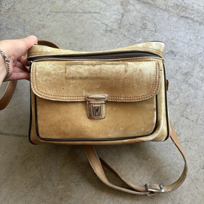 Vintage Perrin The Sportsman 502 Genuine Cowhide Leather Camera Case Bag
