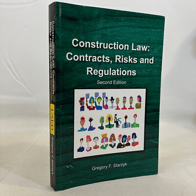 Construction Law Contracts Risks and Regulations 2nd Edition TPB Gregory Starzyk