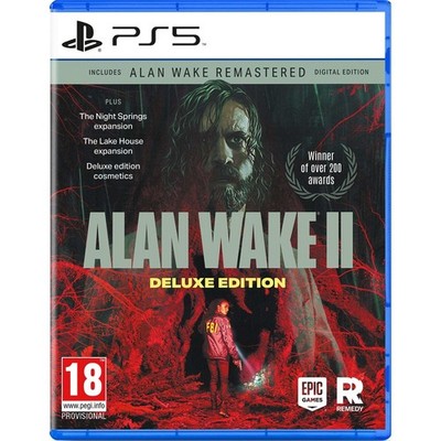 Alan Wake 2 Deluxe Edition PlayStation 5 Horror (Disc) Action Game