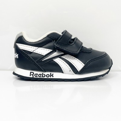 Черные кроссовки Reebok Boys Classic Jogger 2 FZ4935, размер 5