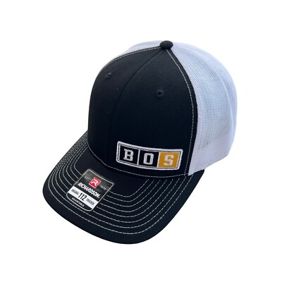 Richardson Original 112 Trucker Hat Men OS BOS Adjustable Snapback Mesh Back NEW