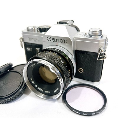 Canon FTb FD 50mm f1.8 SSC キャノン EXC+5 ] Canon FTb QL