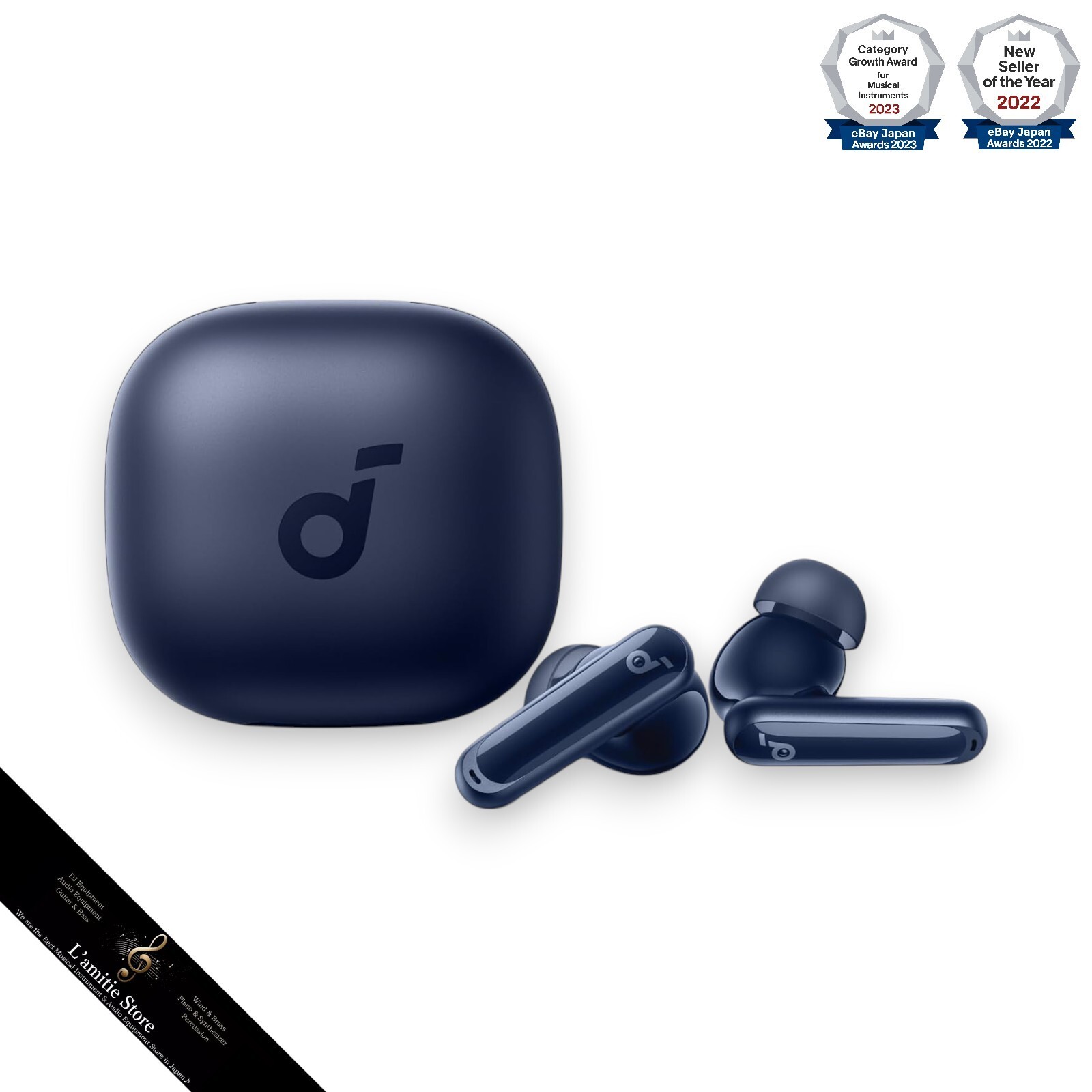 Anker Soundcore P40i Navy Noise Canceling Earbuds 2.0