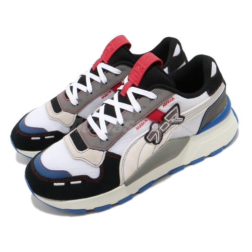 

Puma RS 2.0 Japanorama Black Whisper White Blue Red Мужская обувь унисекс 374455-01, Черный, Rs 2.0 Japanorama