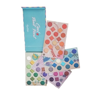 EYESEEK Cool Fruit Feast 64 Bright Rainbow Colors Eye Shadow Pallet Makeup Kit