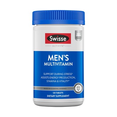 Swisse Ultivite Daily Multivitamin for Men | 50 Vitamins, Antioxidants and Mi...