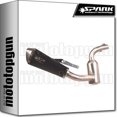 SPARK KIT EXHAUST CATALYSED BLACK KONIX KTM RC 390 2014 14 2015 15 2016 16