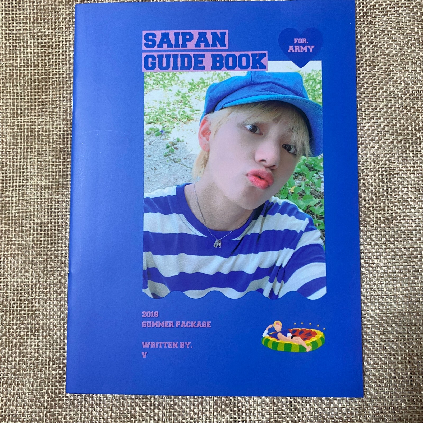 BTS V [ 2018 Summer Package Saipan ] Selfie Book Official