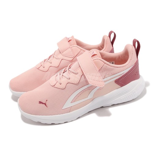 Puma All-Day Active AC PS Rose Dust Pink White Kids Preschool Running 387387-10