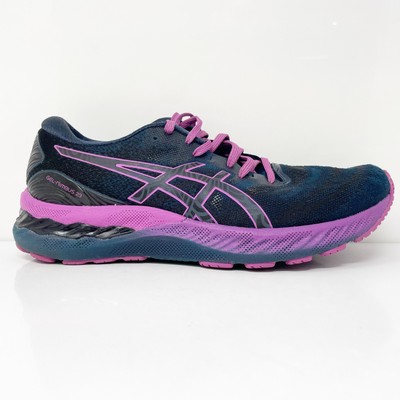 

Asics Womens Gel Nimbus 23 1012A881 Синие кроссовки для бега Размер 10, Синий, Gel Nimbus 23