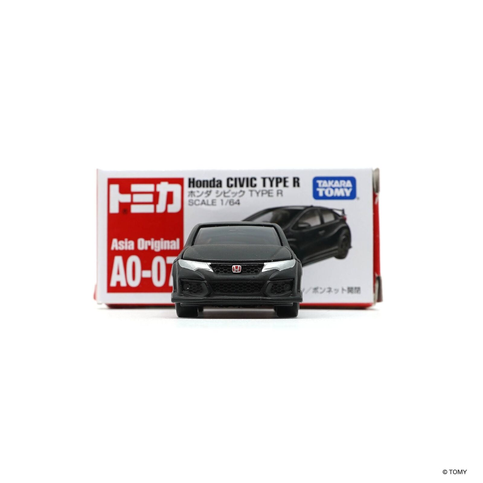 Takara Tomy Tomica 1:64 AO-07 Honda CIVIC TYPE R Model Car