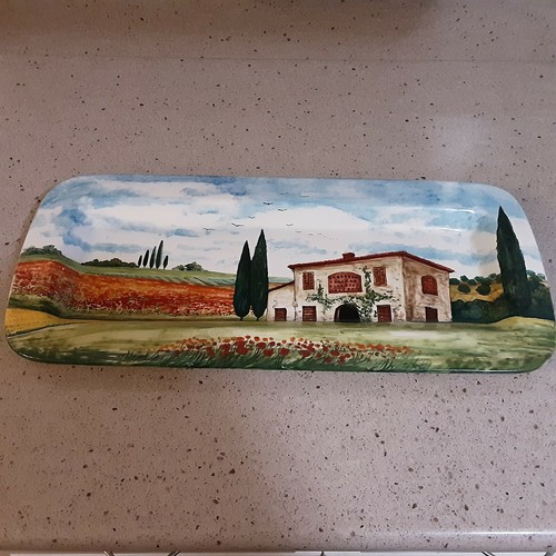 Giacomini Orvieto イタリア製　大皿 Giacomini Orvieto イタリア製 大皿 Large Vintage Giacomini