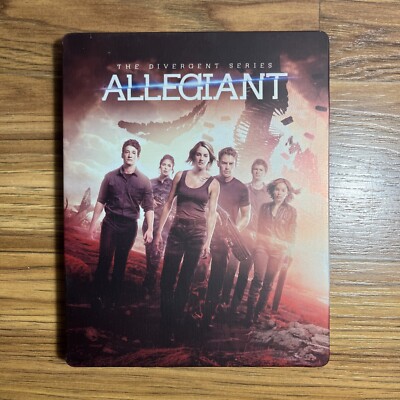 The Divergent Series: Allegiant Steelbook (DVD & Blu-Ray disc)