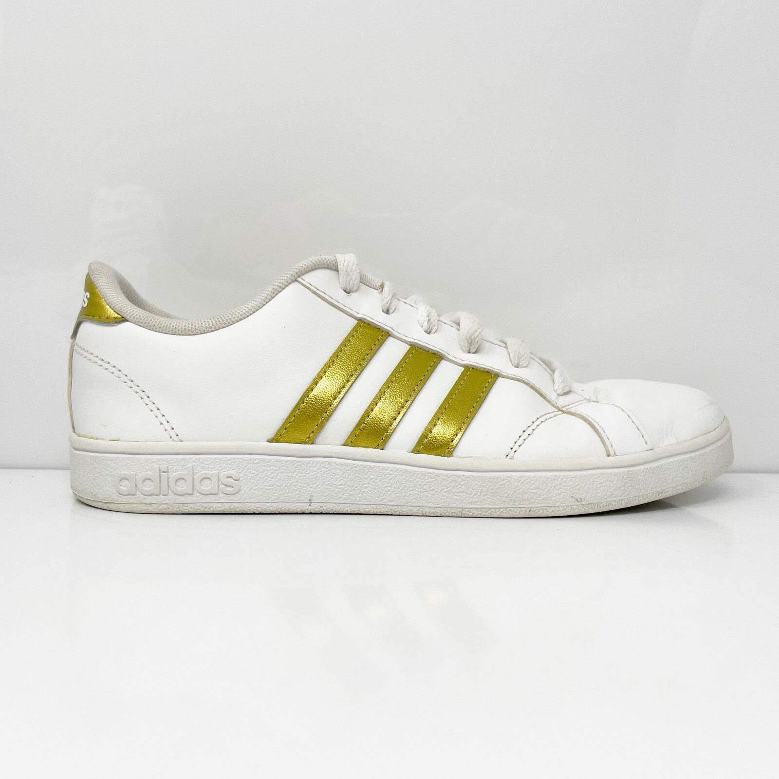 Adidas Boys Baseline CG5844 Белая повседневная обувь Кроссовки Размер 4.5