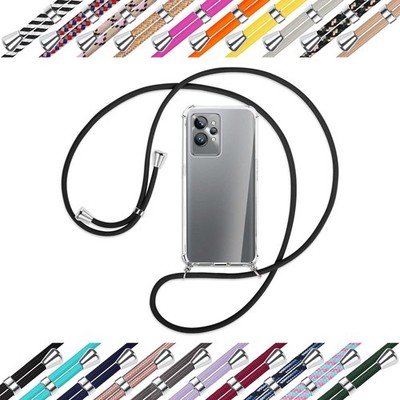 Handykette (S) für Realme GT2 Pro (RMX3301,RMX3300, 6.7'') Umhängehülle mit Band