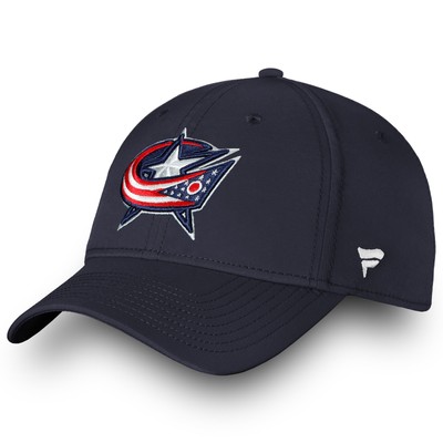 Men's Fanatics Navy Columbus Blue Jackets Core Elevated Speed Flex Hat