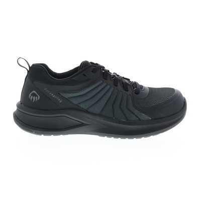 

Wolverine Bolt Vent Durashocks CM Мужская черная парусиновая спортивная рабочая обувь, Черный, Wolverine Bolt Vent Durashocks CarbonMax