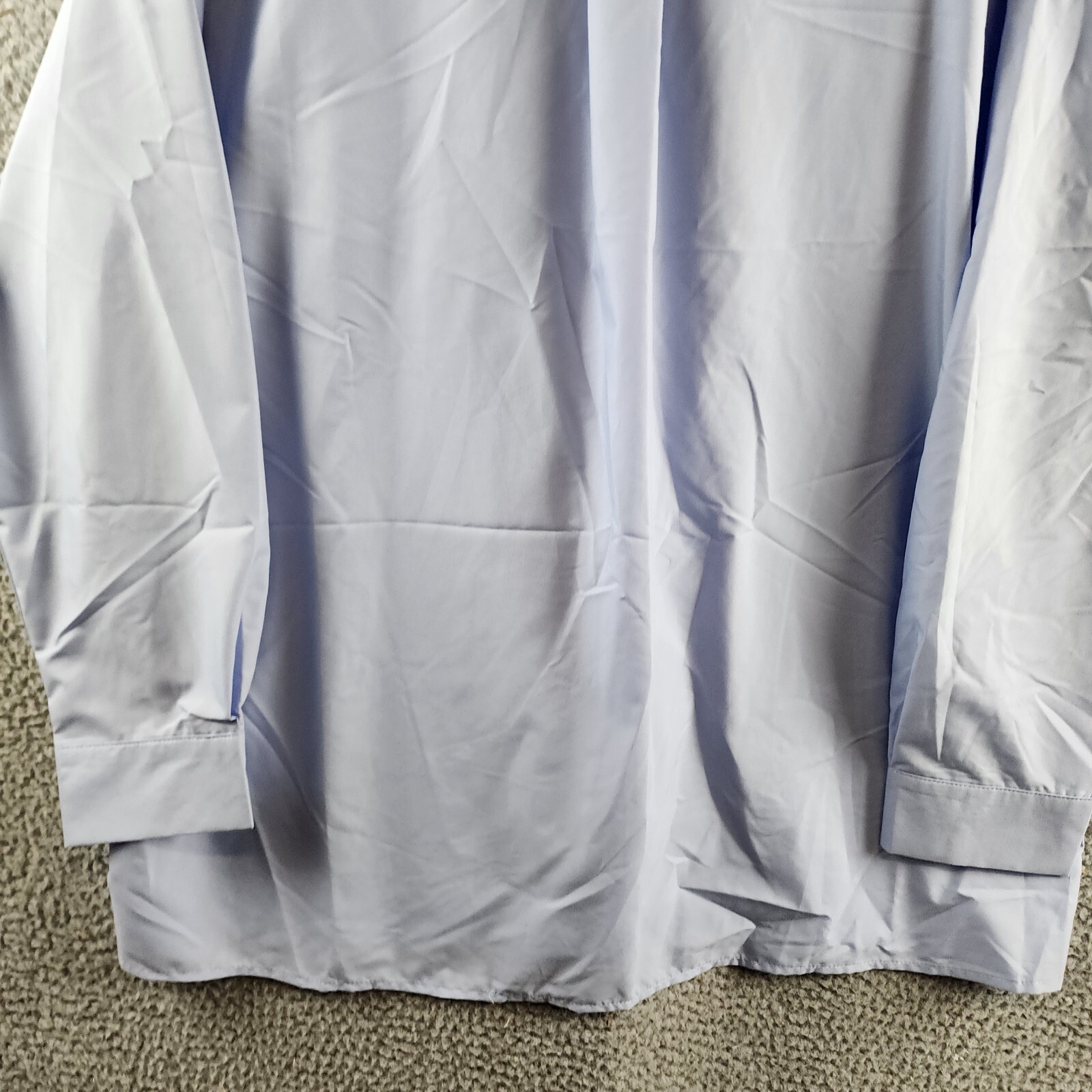 N By Nancy Three Dimensional Flower Long Sleeve Top Womens L Blue Button Closure - Picture 5 of 13