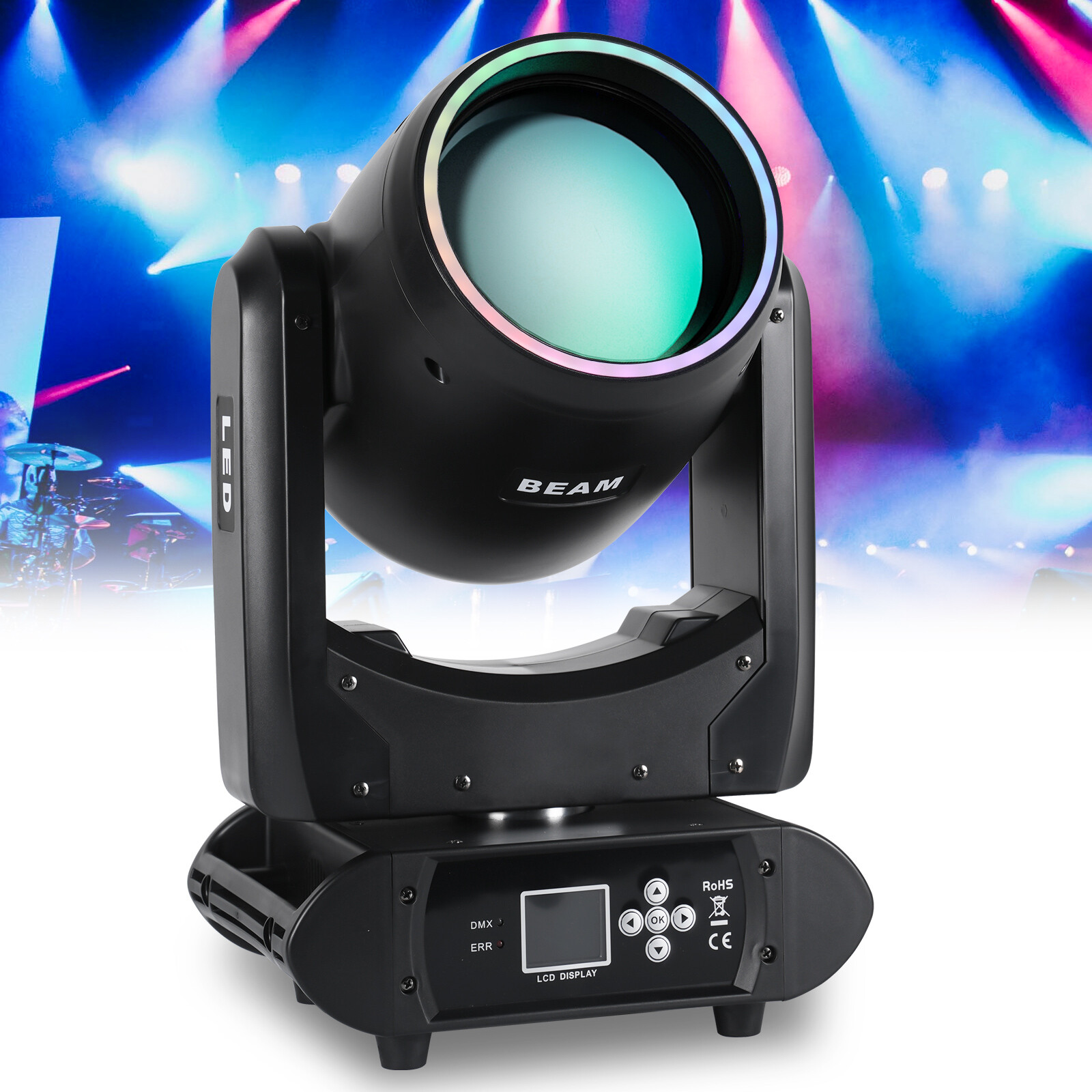 【U-KING】 Amazon.com: U`King LED Moving Head Light, 25W Moving Head DJ