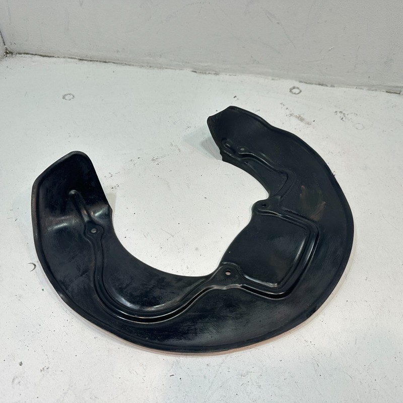 Used 2013-2018 Audi S6 4.0 Front Driver Side Brake Disc Dust Shield Cover OEM