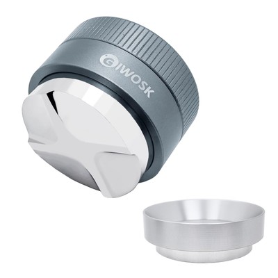 51mm Espresso Distribution Tool Gravity Coffee Distributor with Dosing Funnel...
