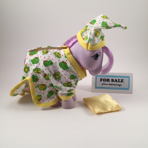 My Little Pony - MILK n' COOKIES Pony Wear Outfit - Vintage G1 Pajamas Nightgown