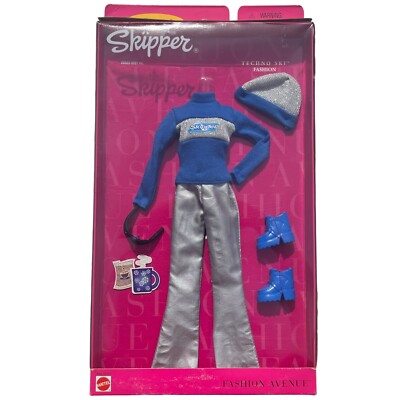 Vintage 2000 Mattel Fashion Avenue Clothes  Techno Ski  Skipper Outfit NOS