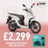 New Honda NSC Vision 110 Scooter 2025 - Includes Free Scooter Security Package 