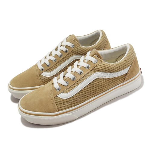 

Мужские повседневные кроссовки унисекс Vans V36CF Cord Old Skool Beige White 629628-0001, Khaki, V36cf Cord Old Skool