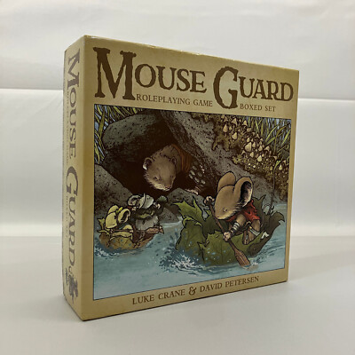 Mouse Guard Roleplaying Game Boxed Set 2nd Edition Luke Crane David Petersen
