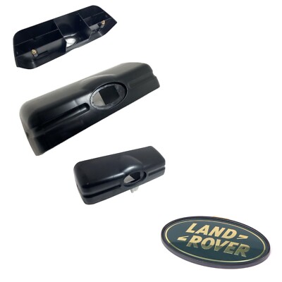 LAND ROVER TAILGATE HANDLE COVER & LOGO x DISCOVERY 2 - CXB103080+DAH100680 AFT