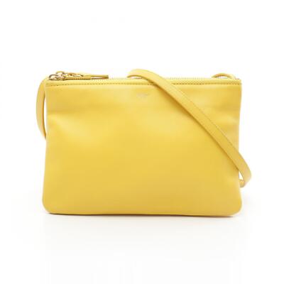 ☆☆CELINE☆☆ [Celine] 24FW (10E382CBX 04LU) Women’s Triom CELINE Shoulder Bag Cross Body 10E382CBX.04LU Coated canvas