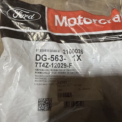 NEW GENUINE OEM FORD MOTORCRAFT IGNITION COIL 7T4Z-12029-F