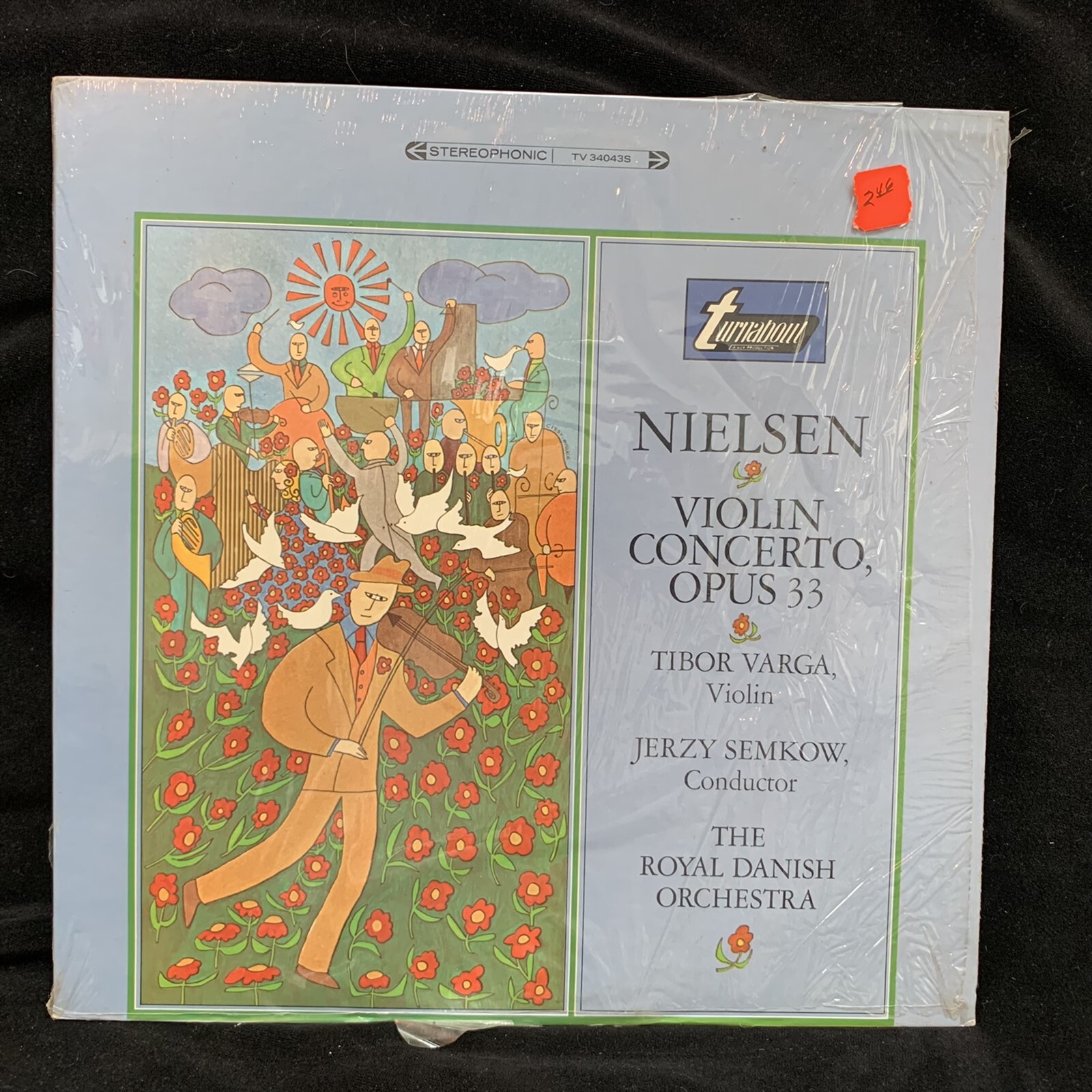 【中古】 Violin Concerto / Romances / Nielsen TIBOR VARGA violin - NIELSEN Violin Concerto - TURNABOUT ST