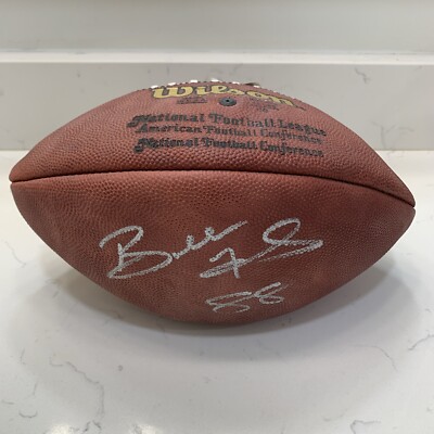 Bubba Franks Signed Auto Official NFL Authentic Wilson Football Paul Tagliabue
