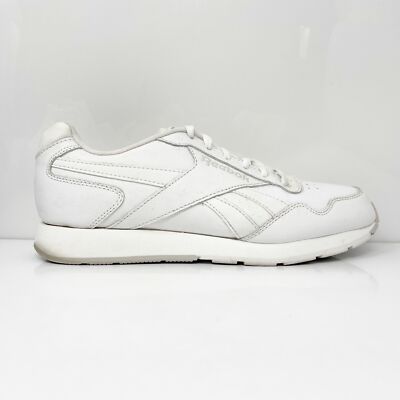 

Reebok Mens Royal Glide V53958 Белая повседневная обувь Кроссовки Размер 8 4E, Белый, Royal Glide